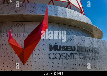 Museu Cosme Damião ist der Verein Museum von Benfica Lissabon Stockfoto