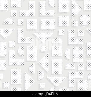 Nahtlose Muster in 90 80 Stil Stock Vektor