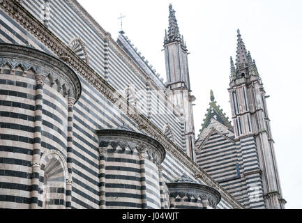 Oriveto Kathedrale, Italien, Europa Stockfoto