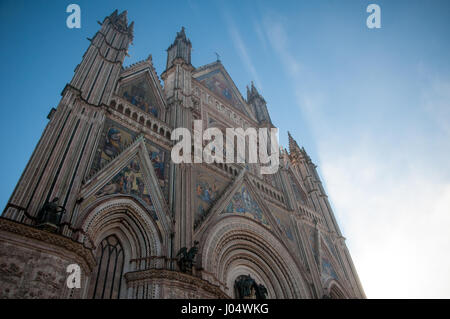 Dom von Orvieto, Italien, Europa Stockfoto