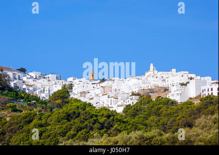 Vejer De La Frontera, weißen Dörfer Andalusiens, Pueblos Blancos, Provinz Cádiz, Spanien Stockfoto