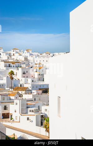 Vejer De La Frontera, weißen Dörfer Andalusiens, Pueblos Blancos, Provinz Cádiz, Spanien Stockfoto