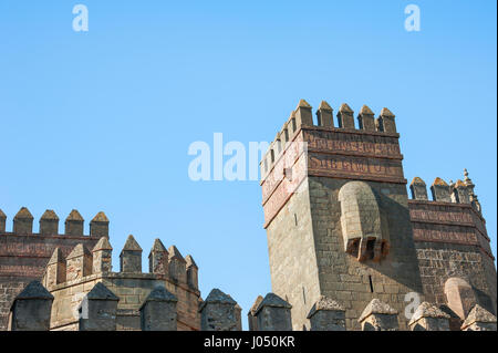 San Marcos Burg, Stadt El Puerto De Santa María, Provinz Cádiz, Spanien Stockfoto
