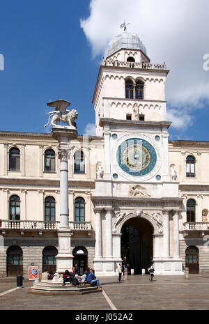 Padua, Italien - 16. Mai 2016: Plätzen und Gassen der Altstadt Stockfoto