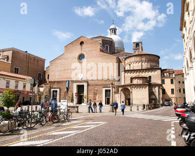 Padua, Italien - 16. Mai 2016: Plätzen und Gassen der Altstadt Stockfoto