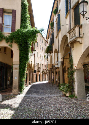 Padua, Italien - 16. Mai 2016: Plätzen und Gassen der Altstadt Stockfoto