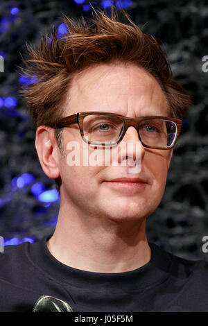 Tokio, Japan. 11. April 2017. Regisseur James Gunn besucht eine Pressekonferenz für ihren Film Wächter der Galaxie Vol. 2 am 11. April 2017, Tokio, Japan. Die Darsteller besuchte eine Pressekonferenz am Tag danach zum Auftakt der Galaxy-Carpet-Event World Tour in Tokio. Der Film wird am 12. Mai in Japan veröffentlicht. Bildnachweis: Rodrigo Reyes Marin/AFLO/Alamy Live-Nachrichten Stockfoto