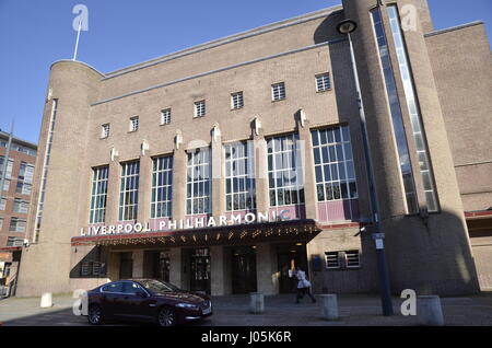 Liverpool Philharmonic Hall-Konzerthalle in Hope Street, Liverpool Stockfoto