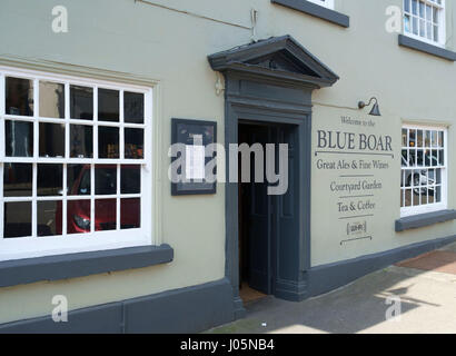 Die Shropshire Stadt Ludlow, eines der Pretiest in England UK Stockfoto