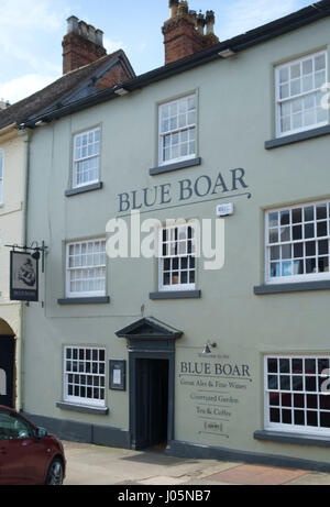 Die Shropshire Stadt Ludlow, eines der Pretiest in England UK Stockfoto