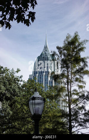 Der RSA Battle House Tower in Mobile ist das höchste Gebäude in Alabama Stockfoto