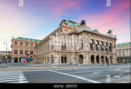 Wien Oper Stockfoto