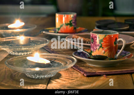 Kaffee mit Keksen, Rostow am Don, Russland, 5. April 2017 Stockfoto