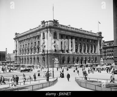US Postoffice, Zollhaus und Court House, Cleveland, Ohio, USA, Detroit Publishing Company, 1915 Stockfoto