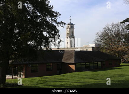 Glockenturm der Trent-Gebäude der Universität Nottingham UK April 2017 Stockfoto