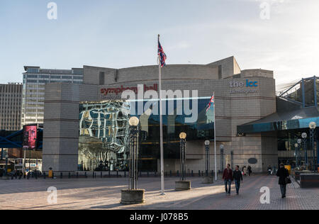 ICC und Symphony Hall birmingham Stockfoto