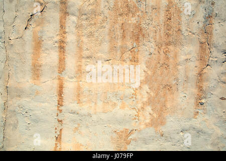 Eine Steinmauer in Arizona. Stockfoto