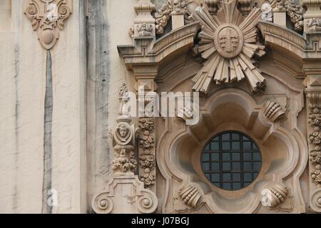 Spanische Barockarchitektur Stockfoto