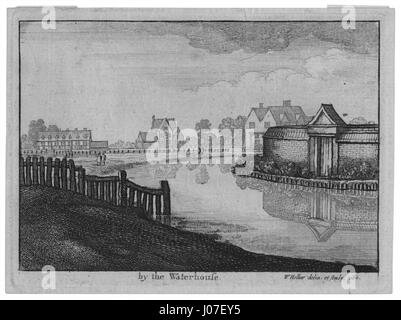 Wenzel Hollar neue Fluss Kopf (1665) Stockfoto