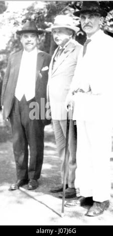 Albert Einstein Em Visita Ao Jardim Botânico Rio De Janeiro Stockfoto