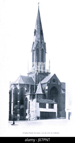 Martins „Histoire des églises et Chapelles de Lyon“ ist ein umfangreiches historisches Werk, das 1908 die Kirchen und Kapellen von Lyon beschreibt. Sie bietet Einblicke in die architektonische und religiöse Geschichte der Stadt. Stockfoto