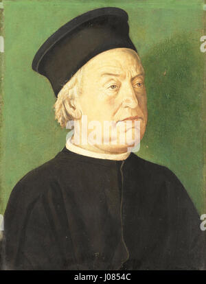 Porträt von einem Mann Weise von Melozzo da Forlì Rijksmuseum Amsterdam SK-A-3315 Stockfoto