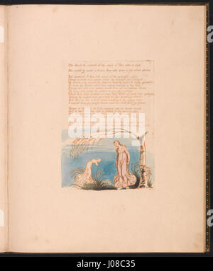 William Blake - das Buch von Thel, Platte 4, wozu auch die Herrin....  -(2376997) Stockfoto