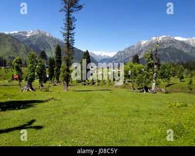 Himmlisch schönes Neelum-Tal im Kaschmir Stockfoto