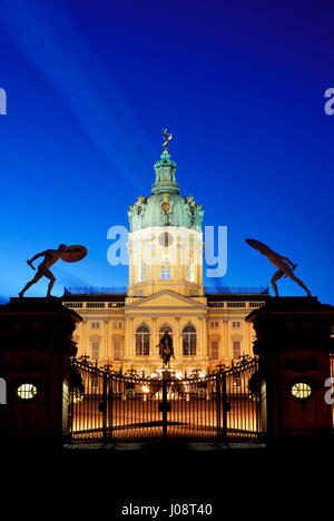 Berlin, Aufbau, Kapital, Burg, Zentrum, Central, Charlotenburg, Charlottenburg, Städte, Stadt, Stadtbild, Architektur, Barock, Stockfoto