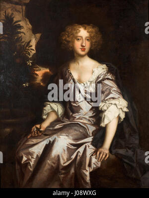 Sir Peter Lely - Porträt von Lady Elizabeth Strickland, geb. Stapel- Stockfoto