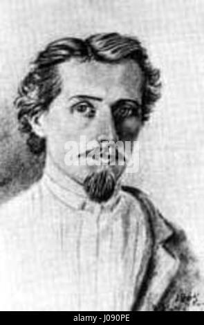 Dies scheint ein anderer nicht-englischer Titel zu sein, wahrscheinlich in einem kyrillischen oder griechischen Alphabet. Es erfordert eine genaue Übersetzung, um Inhalt und Gegenstand zu bestimmen. Stockfoto