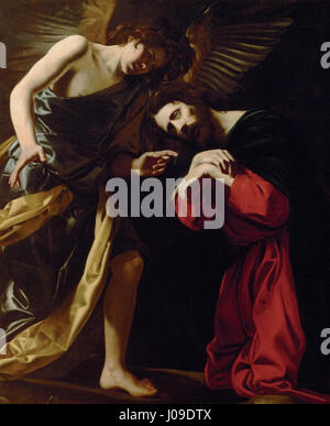 Giovanni Battista Caracciolo, genannt Battistello - Christus am Ölberg (ChristE28099s Fear of Death)- Stockfoto