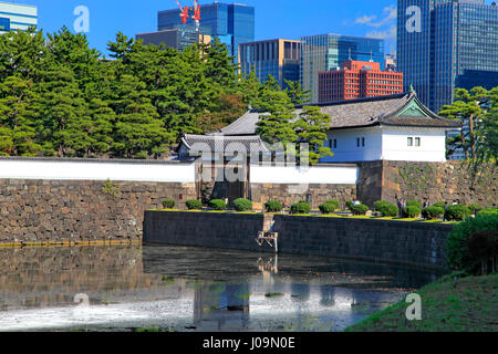 Sakuradamon Tor der ehemaligen-Edo-Burg Tokio Japan Stockfoto