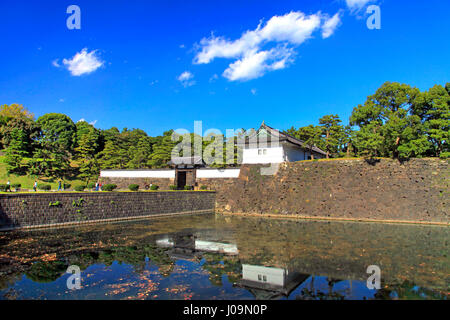 Sakuradamon Tor der ehemaligen-Edo-Burg Tokio Japan Stockfoto