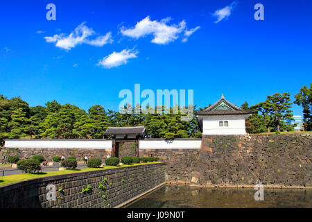 Sakuradamon Tor der ehemaligen-Edo-Burg Tokio Japan Stockfoto