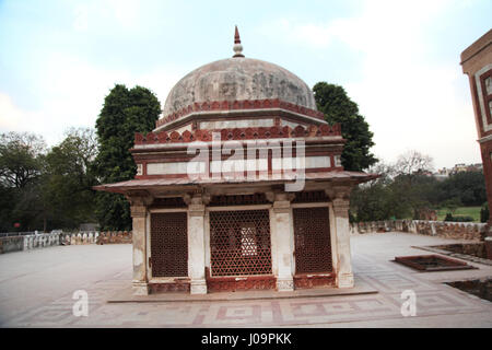 Grab des Imam Zamin, Qutb Minar Komplex, Qutub Minar ist ein UNESCO-Weltkulturerbe in Delhi, Indien. (Copyright © Saji Maramon) Stockfoto