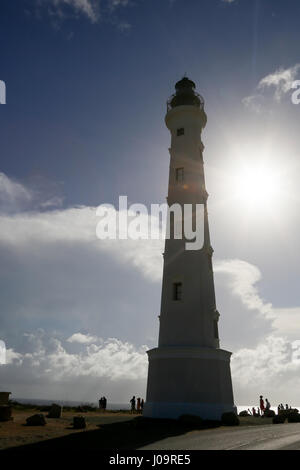Aruba, California Leuchtturm und Umgebung, Calofornia de vuurtoren Stockfoto