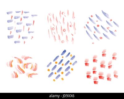 Vektor einrichten der verschiedenen Entwürfe Stock Vektor