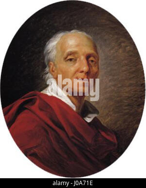 Jean-Simon Berthélemy - Potrait von Denis Diderot Stockfoto