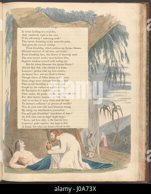 William Blake - Youngs Nacht Gedanken, Seite 37, Liebe und Liebe nur, ist das Darlehen für die Liebe - Stockfoto