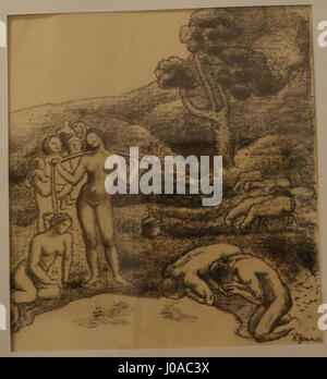 Dieser Titel scheint kyrillisch zu sein, aber ohne vollständigen Kontext oder Übersetzung bezieht er sich auf ein Werk, das slawische oder osteuropäische religiöse oder historische Themen einbezieht. Es ist wahrscheinlich eine Verbindung zu regionalen kulturellen oder historischen Themen, die auf eine vollständige Interpretation warten. Stockfoto