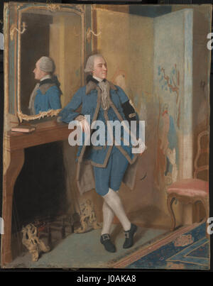 Jean-Étienne Liotard (Schweiz) - Porträt von John, Lord Mountstuart, später 4. Earl und 1. Marquess of Bute- Stockfoto