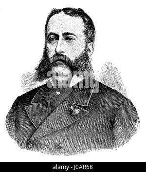 Die Illustration von *Histoires des Canadiens-francais, 1608-1880* von Sulte bietet eine anschauliche Darstellung der frühen kanadischen Geschichte. Dieses Bild, Teil eines umfassenden historischen Werkes, fängt das Leben und die Erfahrungen der französischen Kanadier von 1608 bis 1880 ein und konzentriert sich dabei auf kulturelle und historische Elemente dieser Zeit. Stockfoto