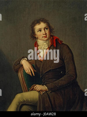 Élisabeth Vigée-Lebrun - Porträt von Graf Pawel Stroganow (1790 s) Stockfoto