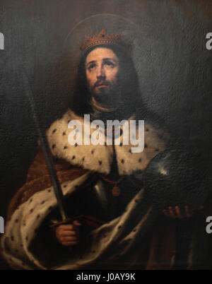 Saint Ferdinand III von Bartolomé Esteban Murillo, Kathedrale von Sevilla Stockfoto