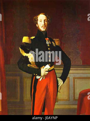 Prinz Ferdinand Philippe, Herzog von Orléans von Ingres, 1832 Stockfoto