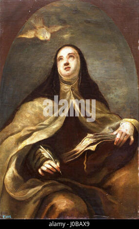 Santa Teresa de Jesús, Atribuida ein Francisco de Herrera el Mozo (Museo del Prado) Stockfoto