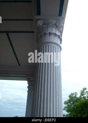 Säule, Basilika unserer Lieben Frau der Grazien, Kirche, Sardhana, Begum's Basilika, erstaunliche Sardhana Kirche von Indern gebaut (Copyright © by Saji Maramon) Stockfoto