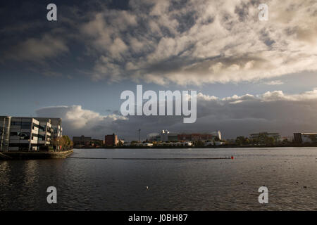 Old Trafford, Manchester United Football Ground, Salford, größere Manchester, UK Stockfoto