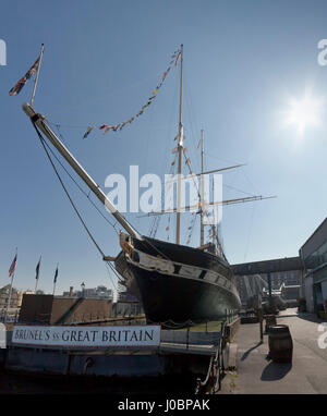 SS Großbritannien Bristol. Stockfoto